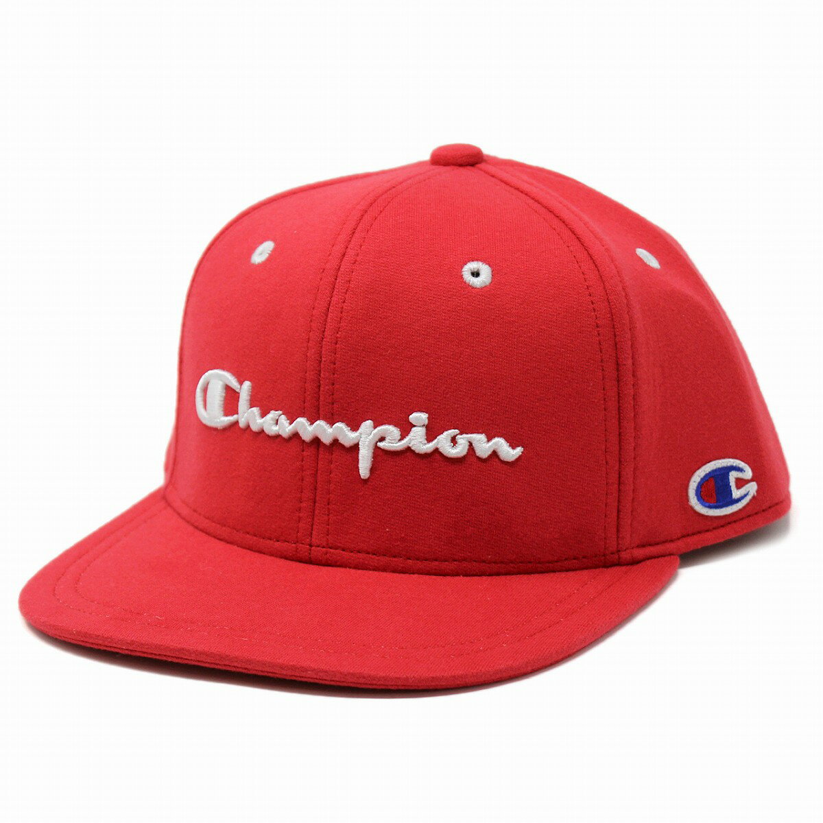 ＼本日限定クーポン利用で5%OFF／ champion キャップ 赤 メンズ チャンピオン 帽子 スウェット 6方キャップ レディース 秋冬 カジュアル 帽子 スポーツ 野球帽 cap フリーサイズ サイズ調整 ロゴキャップ レッド 誕生日 プレゼント クリスマス ギフト 還暦祝い