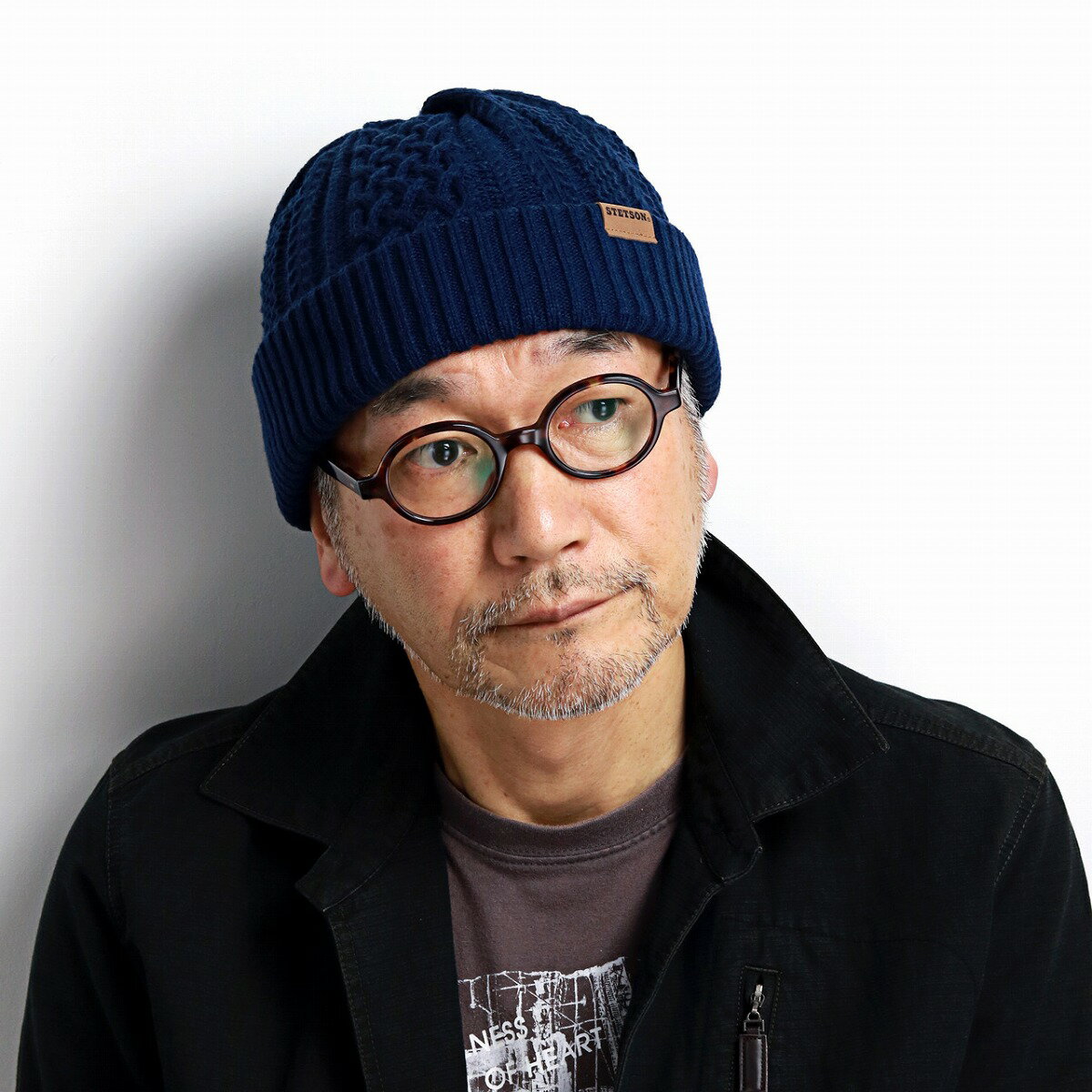 stetson ニット帽 メンズ 秋冬 日本製 ステットソン ニットワッチ 帽子 レディース 手洗い可 フリーサ..