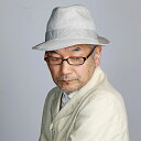 \明日は▽全品10%OFFクーポン/ 中折れハット メンズ 春夏 DAKS 帽子 たためる 春夏 ダックス ハット リネン シャンブレー 涼しい チロルハット ...