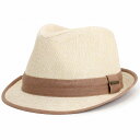 \本日▽全品10%OFFクーポン/ ハット メンズ シンプル ステットソン stetson Cloth Fedora 帽子 ふはく 織物 中折れ帽 紳士 布帛 ...