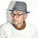 KASZKIET ハット 春夏 帽子 インポート メンズ レディース バーズアイ柄 ポーランド製 中折れ帽 カシュケット ブランド シンプル 中折れハット 紳士...