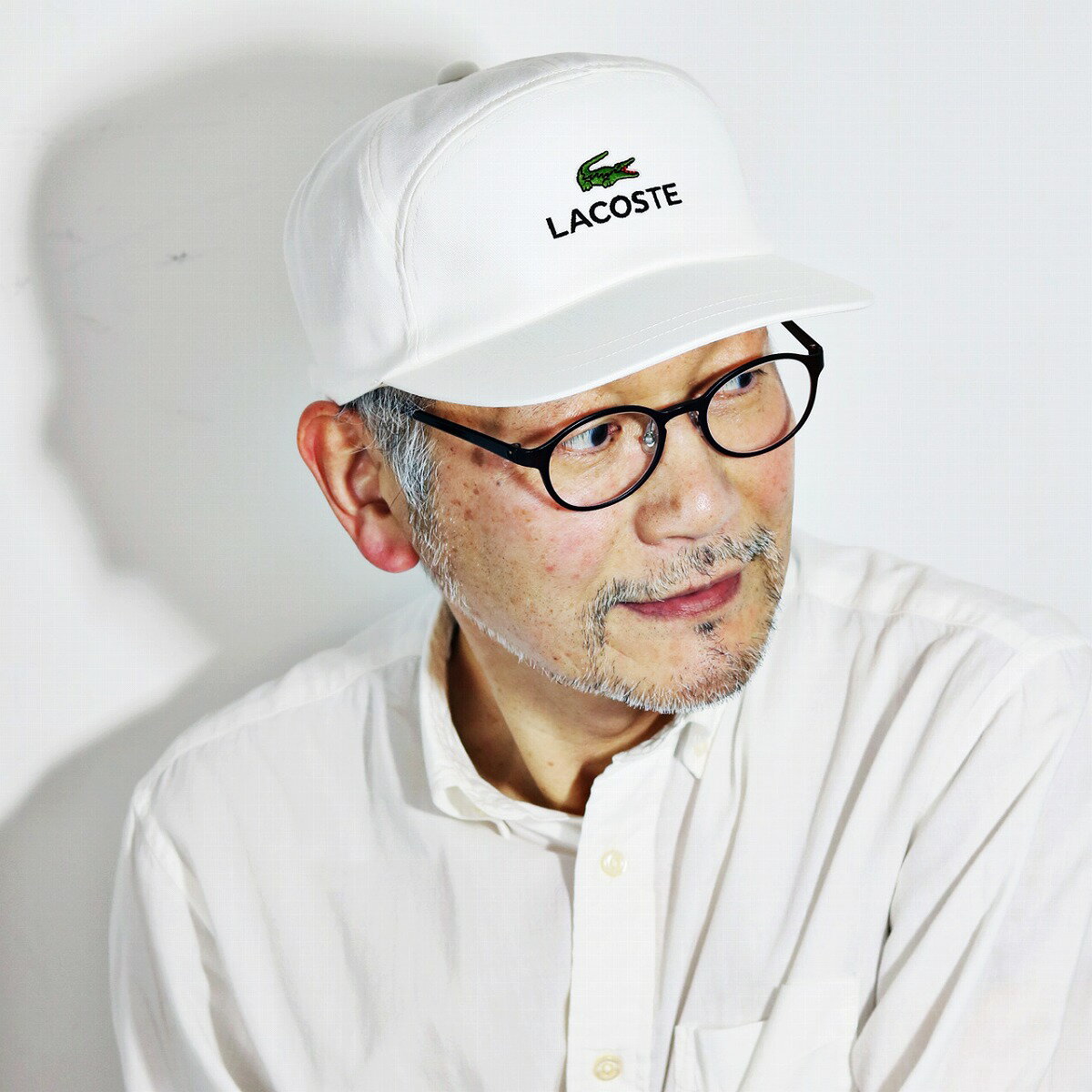 キャップ メンズ 大きいサイズ XL 3L LACOSTE アポロキャップ コットン CAP オックスツイル ラコステ ワークキャップ レディース lacoste 帽子 キャップ ワニ ブランド シンプル ロゴキャップ スポーツ 白 ホワイト 父の日 ギフト プレゼント 男性 帽子 敬老の日