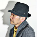 \期間限定▽10%OFFクーポン対象/ daks ハット メンズ ヴィンテージ風 帽子 秋 冬 日本製 中折れハット DAKS 中折れ帽 紳士 サミア顔料 ヴィ...