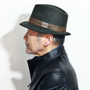 STETSON 中折れハット 秋 冬 チェック柄 クラシカル アメリカ ステットソン ハット 帽子 メンズ レディース オリーブ M 56.5cm L 59.5...
