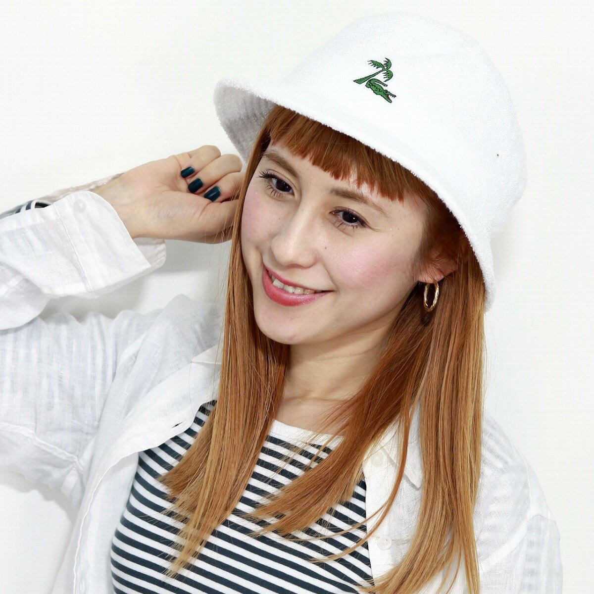 スーパーセール衝撃価格 期間限定処分特価のlacoste サファリハット メンズ ラコステ ハット 春 夏 中折れハット 日本製 つば広 58cm 帽子 日よけ 帽子 ロングパイル ワニ 帽子 ブランド バケットハット レディース パームツリー ロゴ ビーチ 紫外線対策 マリンコーデ 海