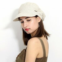 春夏 帽子 レディース ウォッシュドリネン マリンキャップ 婦人 キャスケット 洗い加工 サイズ調節可 柔らかい borboleta de fudge 無地 シンプル / ナチュラル [ marine cap ] [ newsboy cap ] 母の日 ギフト プレゼント ラッピング無料