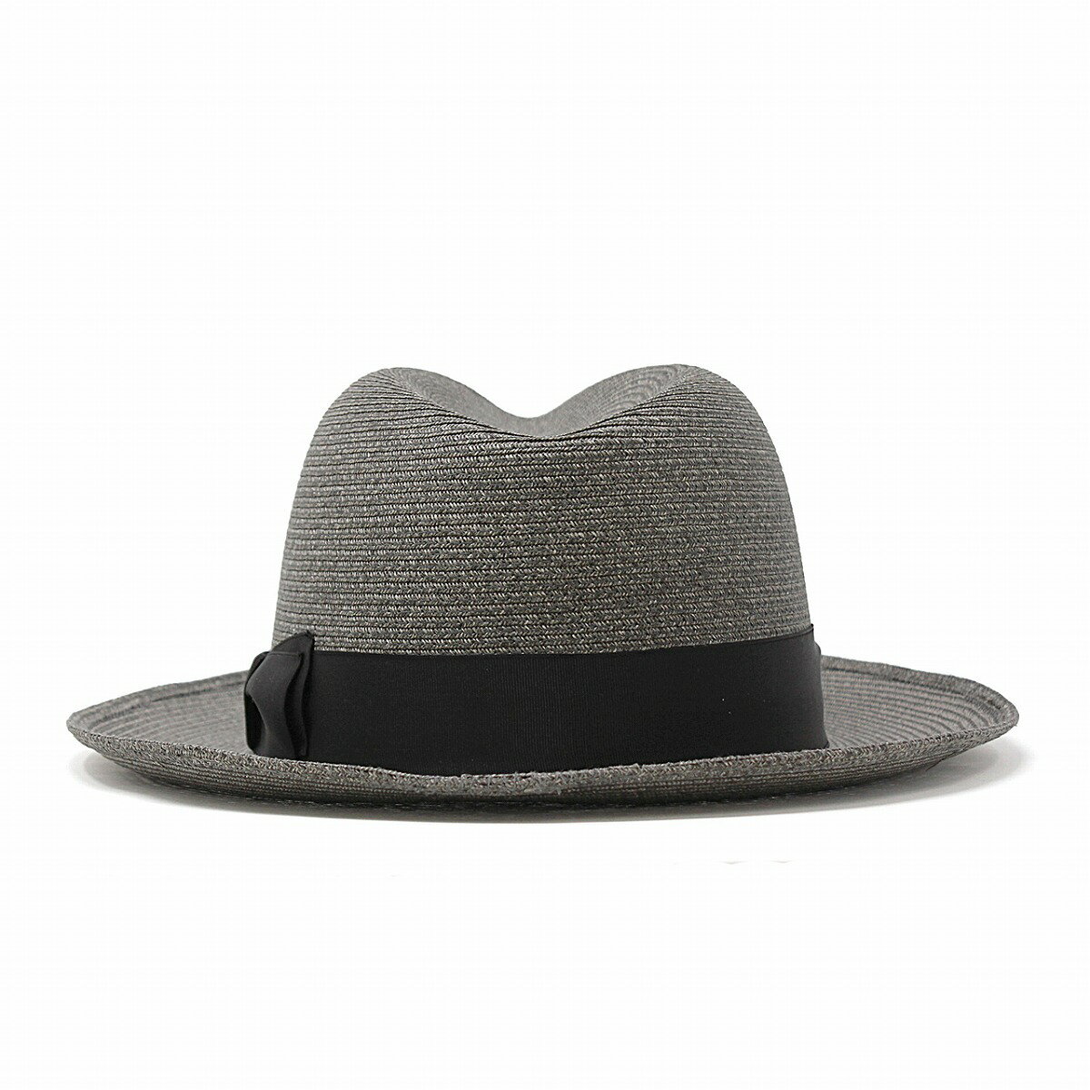 好評 ノックス ストローハット 大きいサイズ Knox 春 夏 麦わら帽子 リボン 日本製 ペーパーブレード 紳士 中折れ帽 涼しい 海外ブランド 紙 帽子 ペーパーハット メンズ 58cm 60cm 62cm グレー Fedora Straw Hat 父の日 ギフト プレゼント ラッピング無料 予約販売品