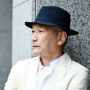 \明日は▽全品10%OFFクーポン/ ハット メンズ チェック柄 日本製 マツイ 帽子 中折れハット 紳士 ウール コットン 帽子 通気性 熱中症対策 中折れ帽...