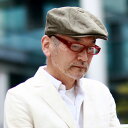 クリスティーズ ハンチング ストライプ メンズ 春 夏 リネン CHRISTYS' LONDON 帽子 8方ハンチング 紳士 Ivy cap 海外ブランド トラ...