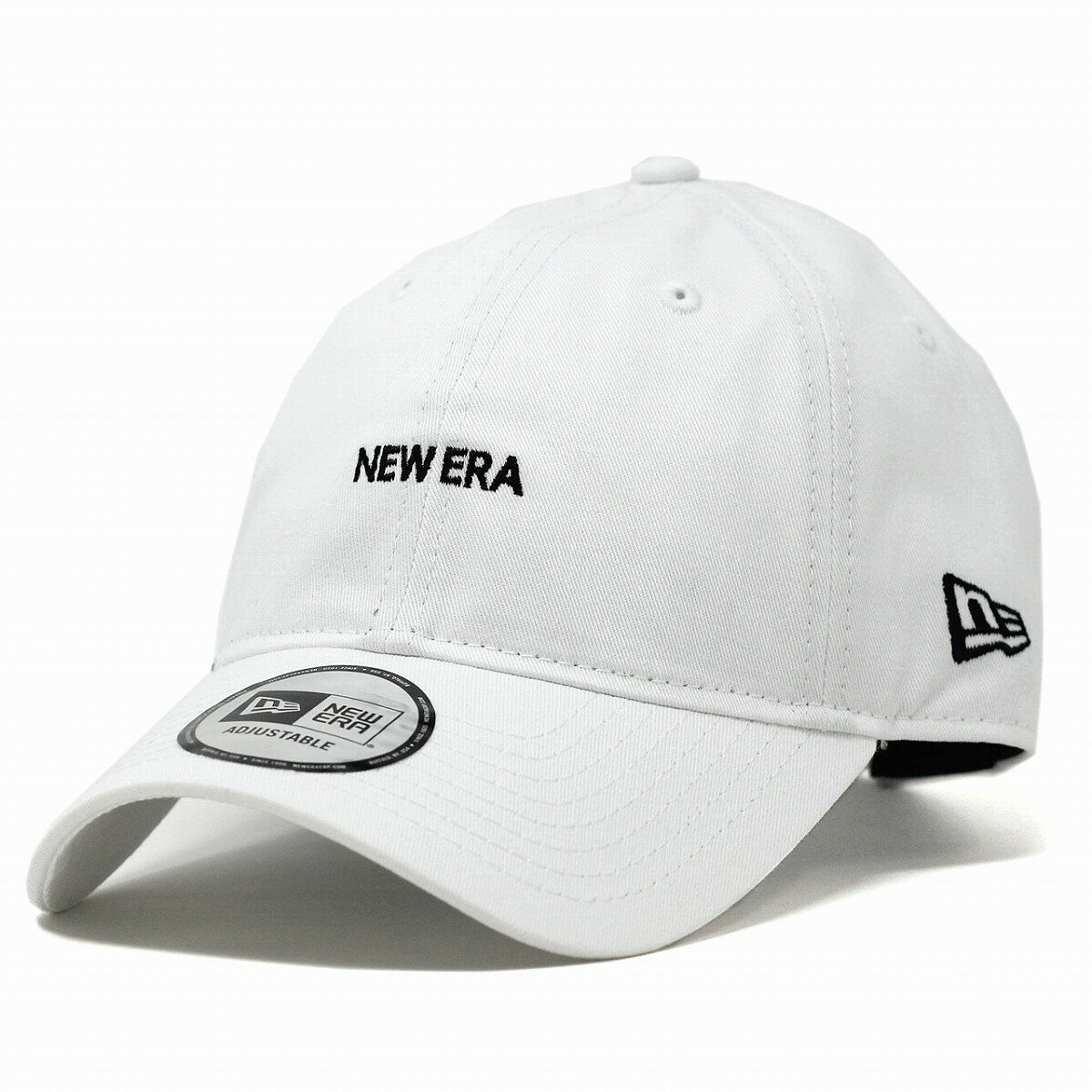 ニューエラ 帽子（メンズ） ＼本日クーポン利用で全品5%OFF／ キャップ 6パネル NEWERA ロゴ ニューエラ 帽子 ミニロゴ メンズ レディース 9THIRTY 白 ホワイト [ baseball cap