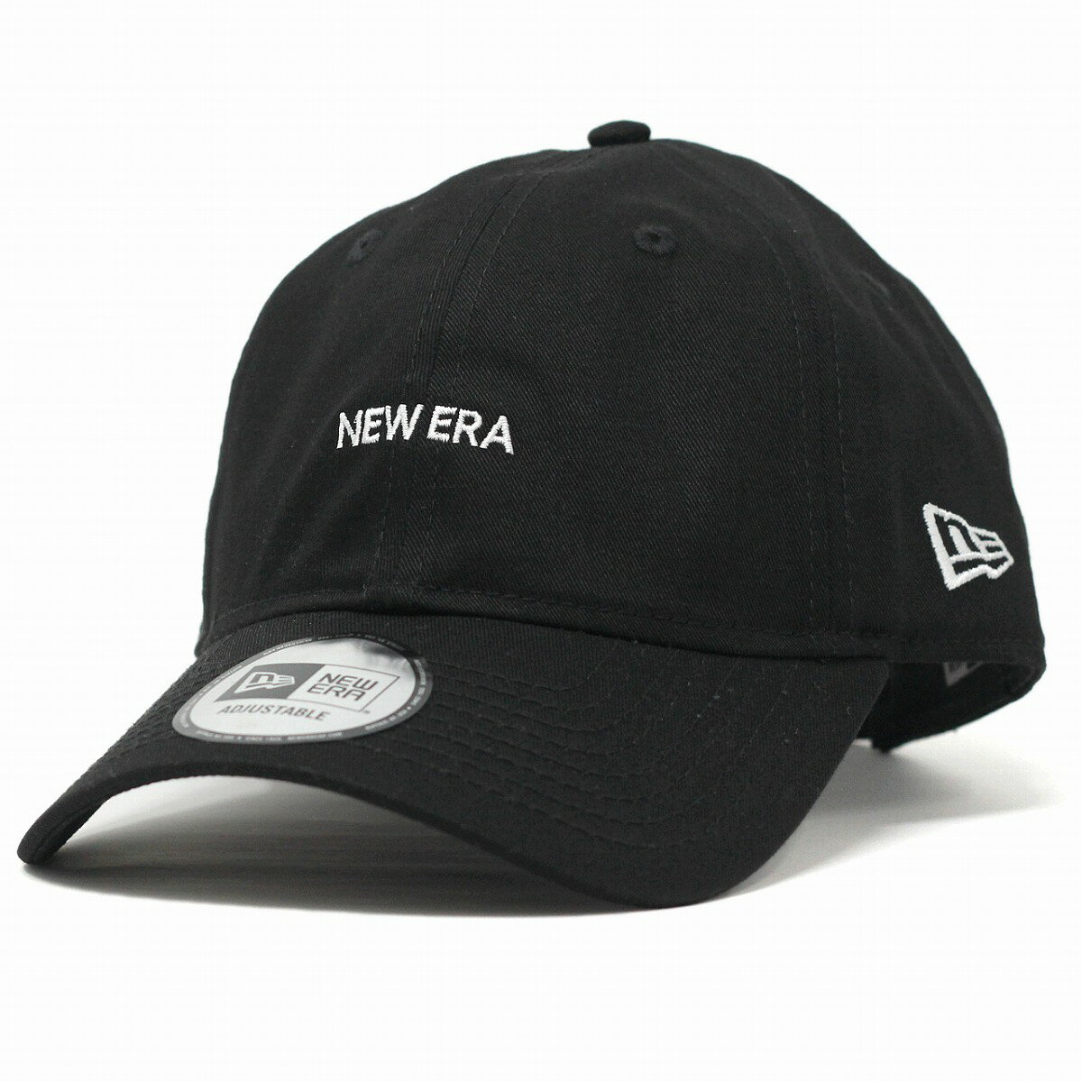 ＼期間限定クーポン利用で5 OFF／ 6パネル キャップ NEWERA ロゴ ニューエラ 帽子 メンズ レディース 9THIRTY 黒 ブラック baseball cap