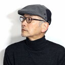 千鳥格子 サーモトロンラジポカ ハンチング メンズ 帽子 メンズ KNOX アイビーキャップ 紳士 ノックス ハンチング帽 千鳥柄 日本製 手洗い可能 グレー ...