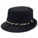 \本日▽全品10%OFFクーポン/ メンズ アルペンハット 帽子 ハット DAKS ダックス シンプル コットン 日本製 おしゃれ チェック 紺 ネイビー 送料...