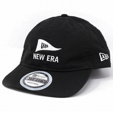 NEWERA キャップ 帽子 メンズ レディース NEWERAGOLF 綿100% ゴルフ ピンフラッグモチーフ 黒 ブラック フリーサイズ サイズ調整可能 [ baseball cap ] NEWERA×GOLF NEWERAが提案するゴルフウェア