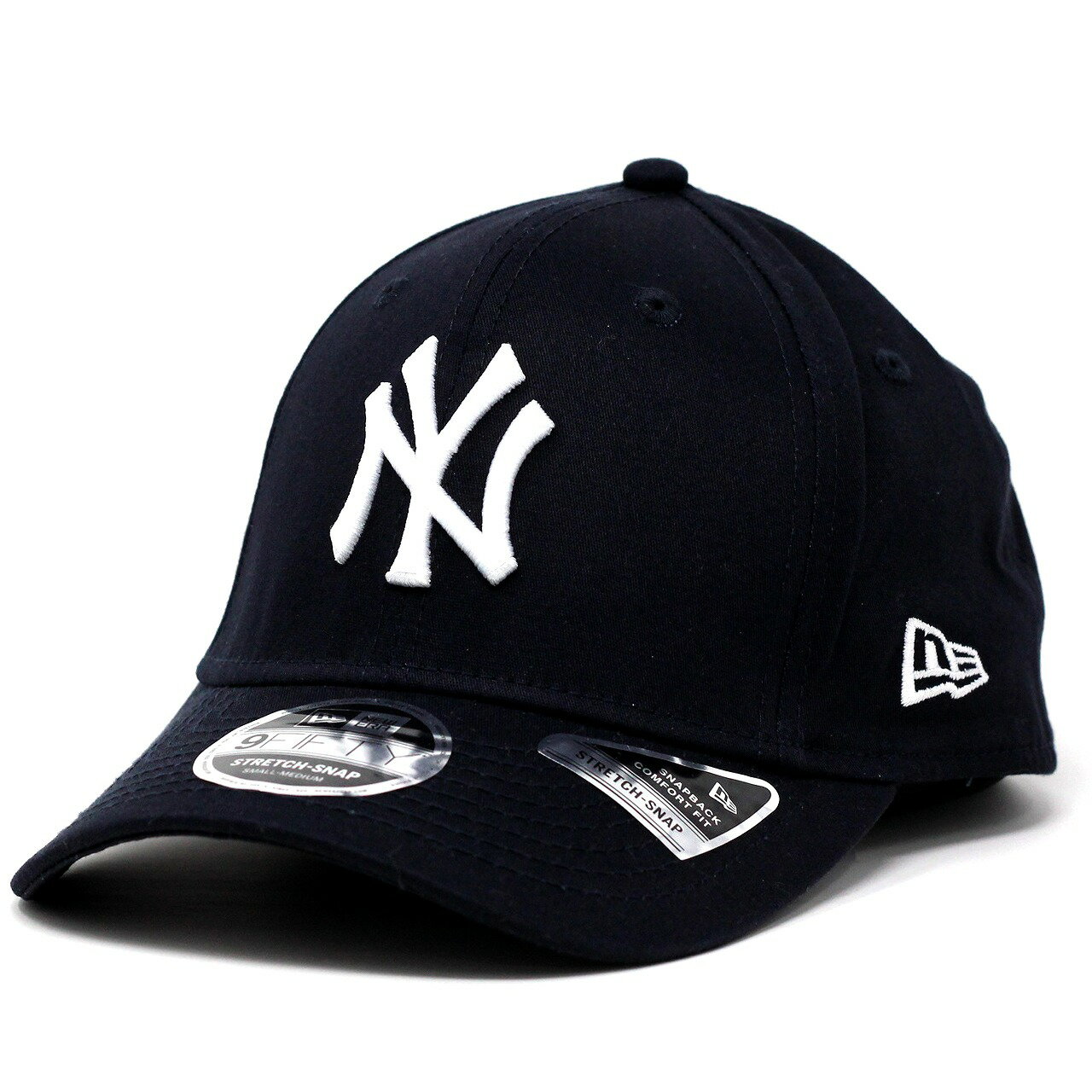 楽天ELEHELM帽子通販専門店NEWERA キャップ 9FIFTY ストレッチスナップ ニューヨーク・ヤンキース ベースボールキャップ ニューエラ 帽子 ネイビー × ホワイト ギフト プレゼント 誕生日 ラッピング 包装無料 [ baseball cap ]
