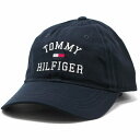 ＼本日クーポン利用で5%OFF／ tommy hilfiger キャップ スポーツ ベースボールキャップ メンズ コットン 帽子 cap トミー ブランド レディース 帽子 オールシーズン / 紺 ネイビー クリスマス プレゼント 誕生日 ギフト ラッピング無料 [ baseball cap ]