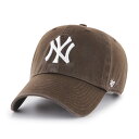 47brand クリーンナップ フォーティーセブン ブランド キャップ Yankees 039 47 CLEAN UP Brown ブラウン