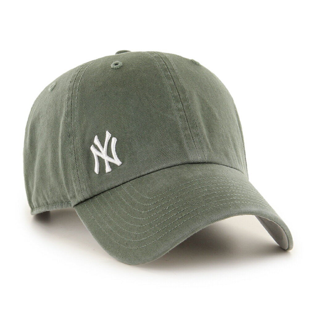 キャップ 47brand 47キャップ 帽子 メンズ ニューヨーク・ヤンキース ロゴキャップ フォーティーセブン クリーンナップ ストリート系 ブランド ベースボールキャップ Yankees Suspense '47 CLEAN UP モス 