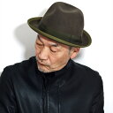 \期間限定▽5%OFFクーポン対象/ 中折れ ハット メンズ 帽子 収納 ハット 折りたたみ メンズ ソルバッティ 帽子 イタリア製 ブランド 秋 フェルト ハ...