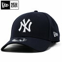 NEWERA キャップ ニューエラ ニューヨーク・ヤンキース ロゴ 9FORTY 940 ツイル 紺 ネイビー 10代 20代 30代 ブランド ロゴキャップ ...