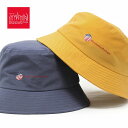 \本日▽クーポン利用で全品10%OFF/ バケットハット メンズ ブランド 送料無料 メール便 マンハッタン ポーテージ バケハ 帽子 カジュアル サハリハット...