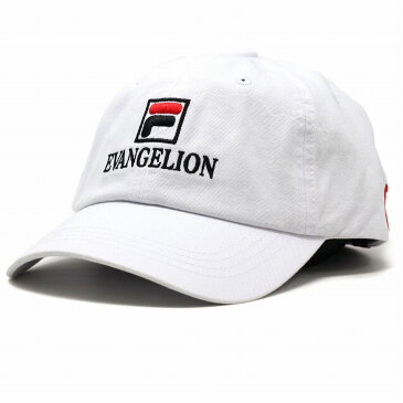 キャップ FILA HERITAGE LINE キャップ エヴァンゲリオン コラボ 帽子 メンズ レディース 春 夏 エヴァ アニメ 初号機 2号機 フィラ ヘリテージライン ロゴキャップ eva キャップ コットン100% ランニング スポーツ