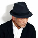 \明日は▽全品10%OFFクーポン/ STETSON 中折れハット ステットソン ハット マイクロファイバー スウェード調 ソフトハット 日本製 サイズ調整 メ...