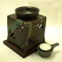 常滑焼　茶香炉　山房窯　角型　送料無料（北海道・沖縄・離島は除く）日本製