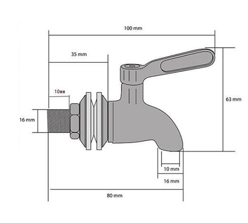 ウオータージャグ コック(蛇口)ステンレス製 メール便送料無料 イグルー コールマン通販格安セール情報 楽天 通販