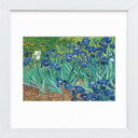 \最大1000円OFFクーポン/ 28×28cm スクエア額 【アイリス】 ゴッホ 額入り 高精細 巧芸画 手彩仕上 人気 絵画 名画 壁掛け 額付き インテリア アート 複製画 額縁 セット 玄関 祝い 店舗 額絵 贈り物 おしゃれ オシャレ kaiga アート フレーム パネル