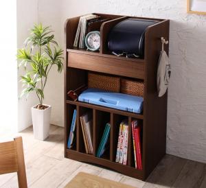 最大1000円OFFクーポン／子供用収納 リビングカラ−ワイドランドセルラック Estudy エスタディ