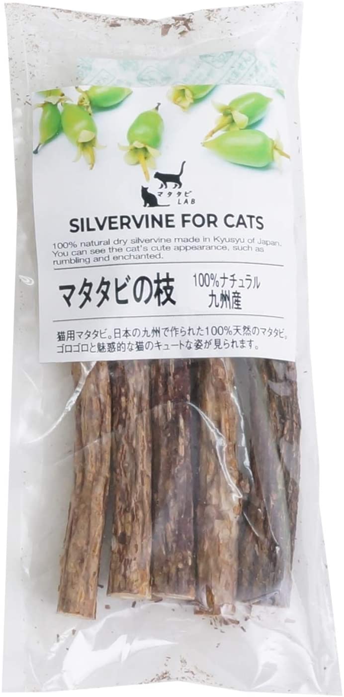 猫用 天然 100％ マタタビ 乾燥 枝 おもちゃ しつけ つめとぎ 無添加 安心 九州産 10g 日本製 送料無料