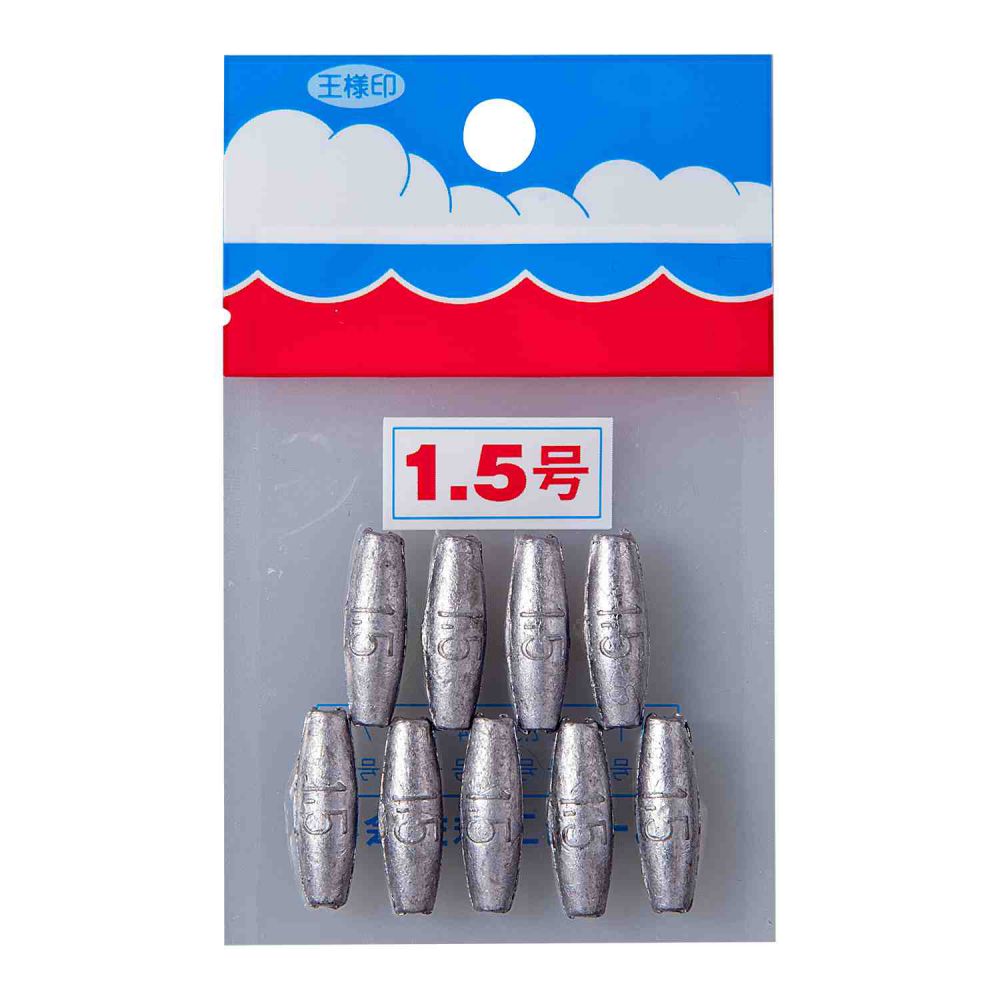 乐天商城 - パックオモリ（小袋入）長型 【1.5号】 第一精工