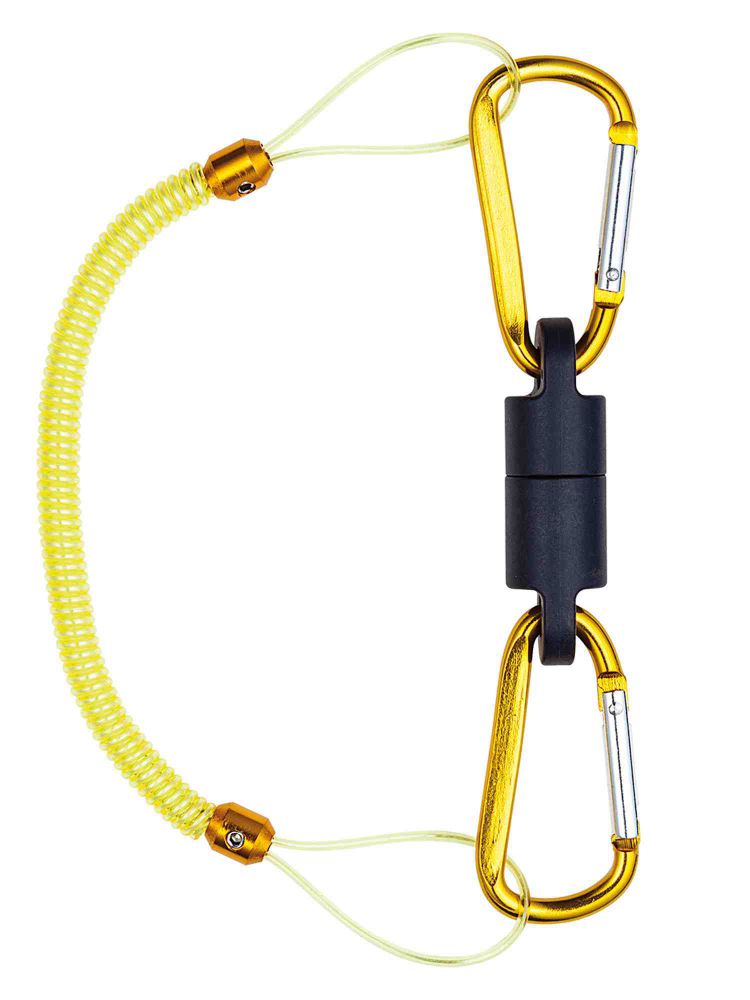 Fly Fishing Accessories - カラビナホルダーMG 【5000イエロー】 第一精工