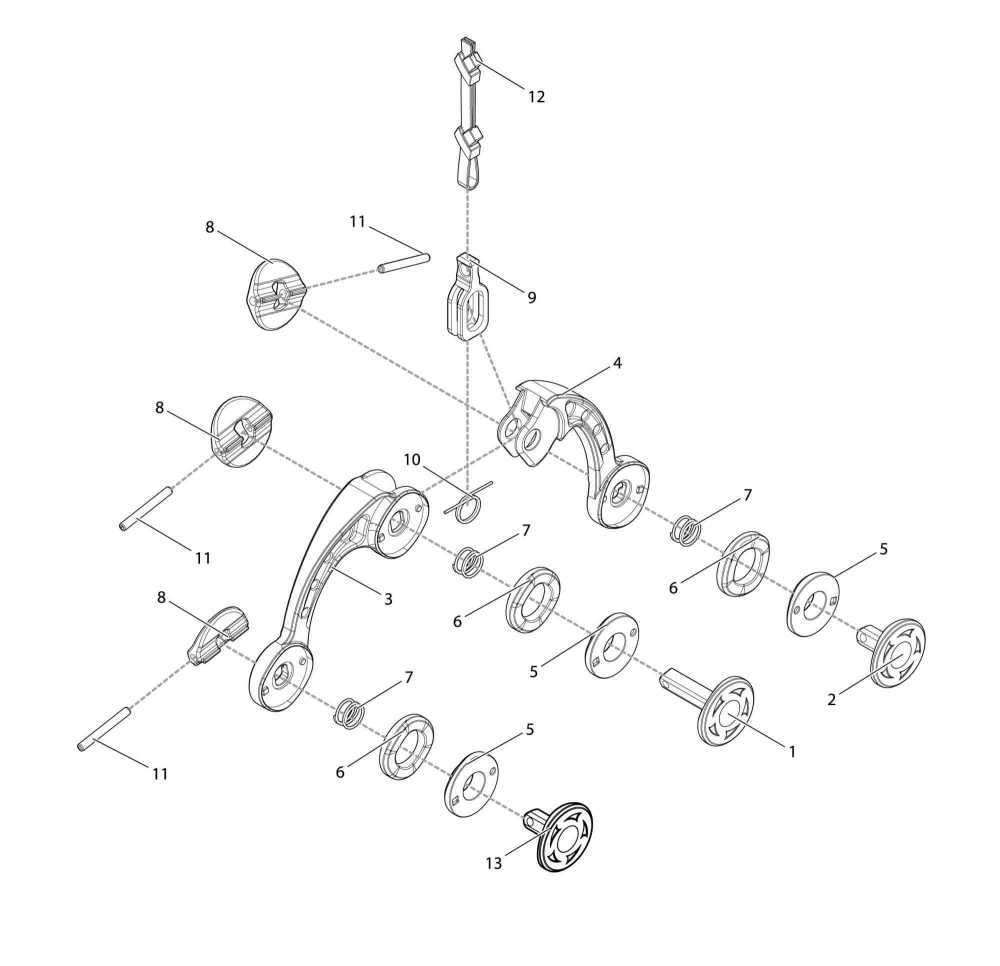 【部品】 ピン3x25 (59044) パーツNo.11 [第一精工 ノットアシスト2.0 フォリッジグリーン]