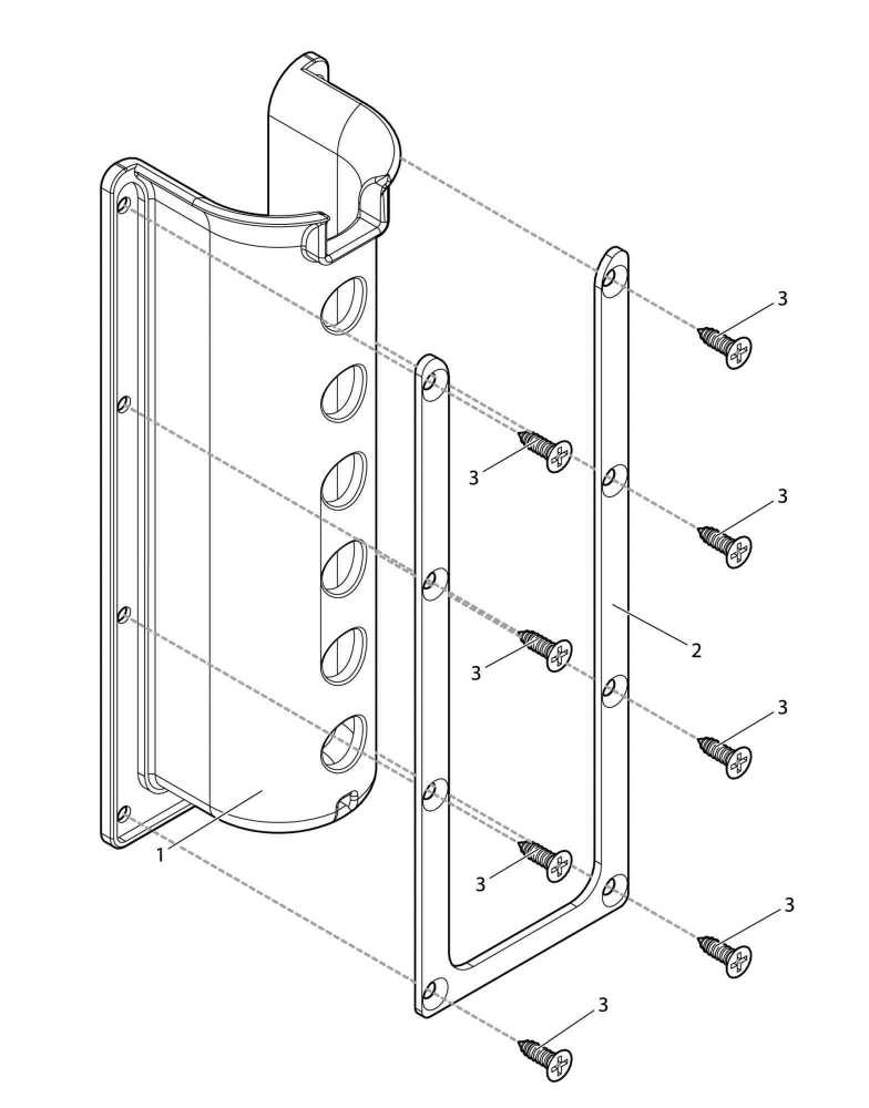 【部品】 金属プレート (39826) パーツNo.2 [第一精工 EVAロッドラック 33Sブラック]
