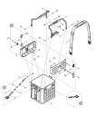 【部品】 バッカンセット WH (40098) パーツNo.3 [第一精工 タックルキャリアーMS 2725シロXクロ]