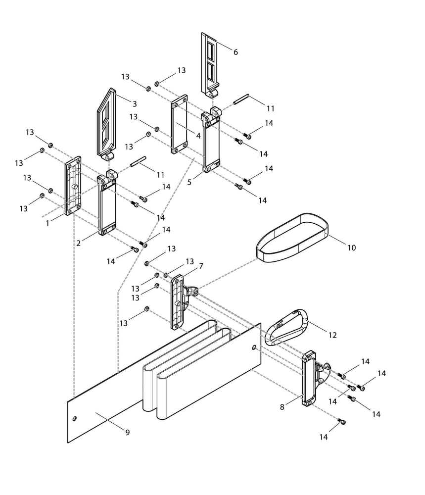 【部品】 ストッパーB (39868) パーツNo.8 [第一精工 ノギスケール 65ホワイト]