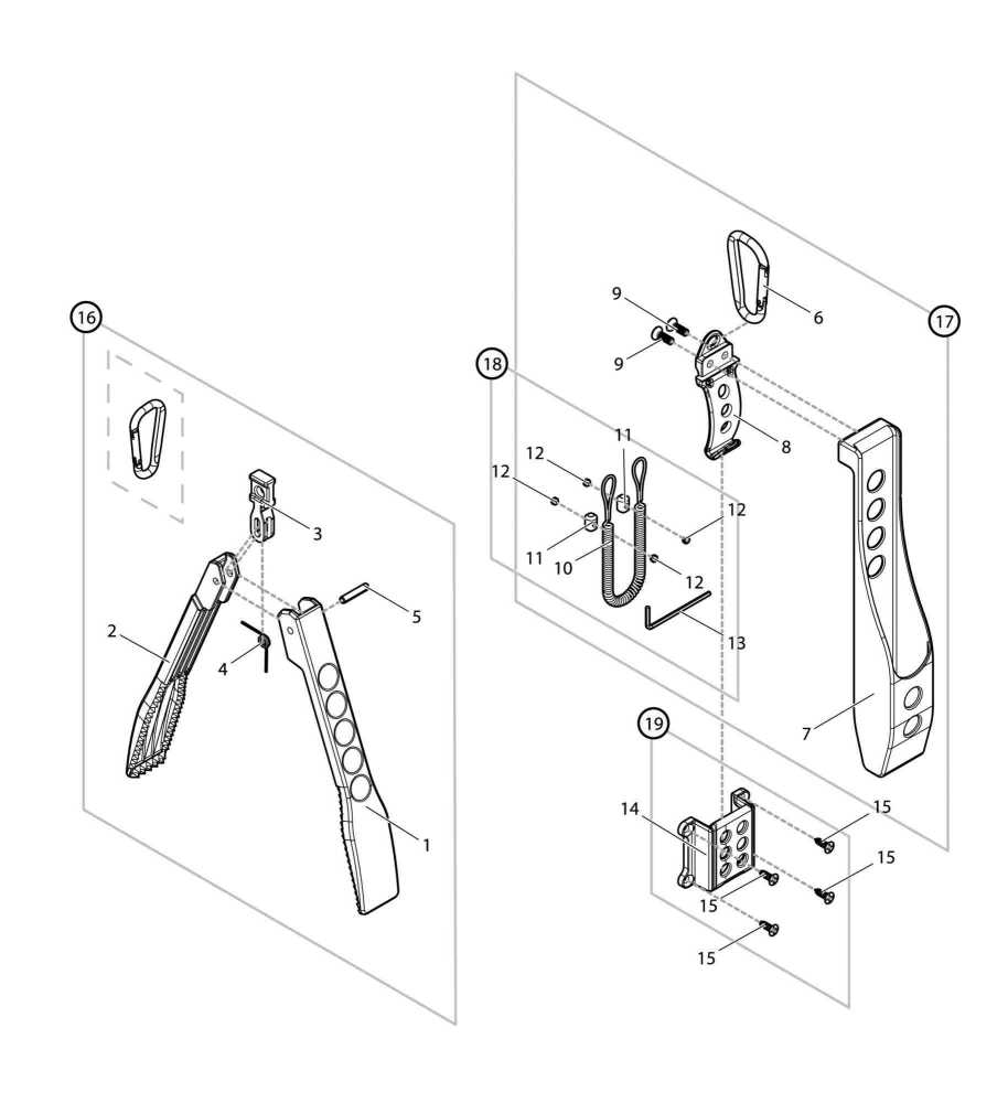 【部品】 皿ネジM4x10 (59251) パーツNo.9 [第一精工 ワニグリップミニMC+ホルスター フォリッジグリー..