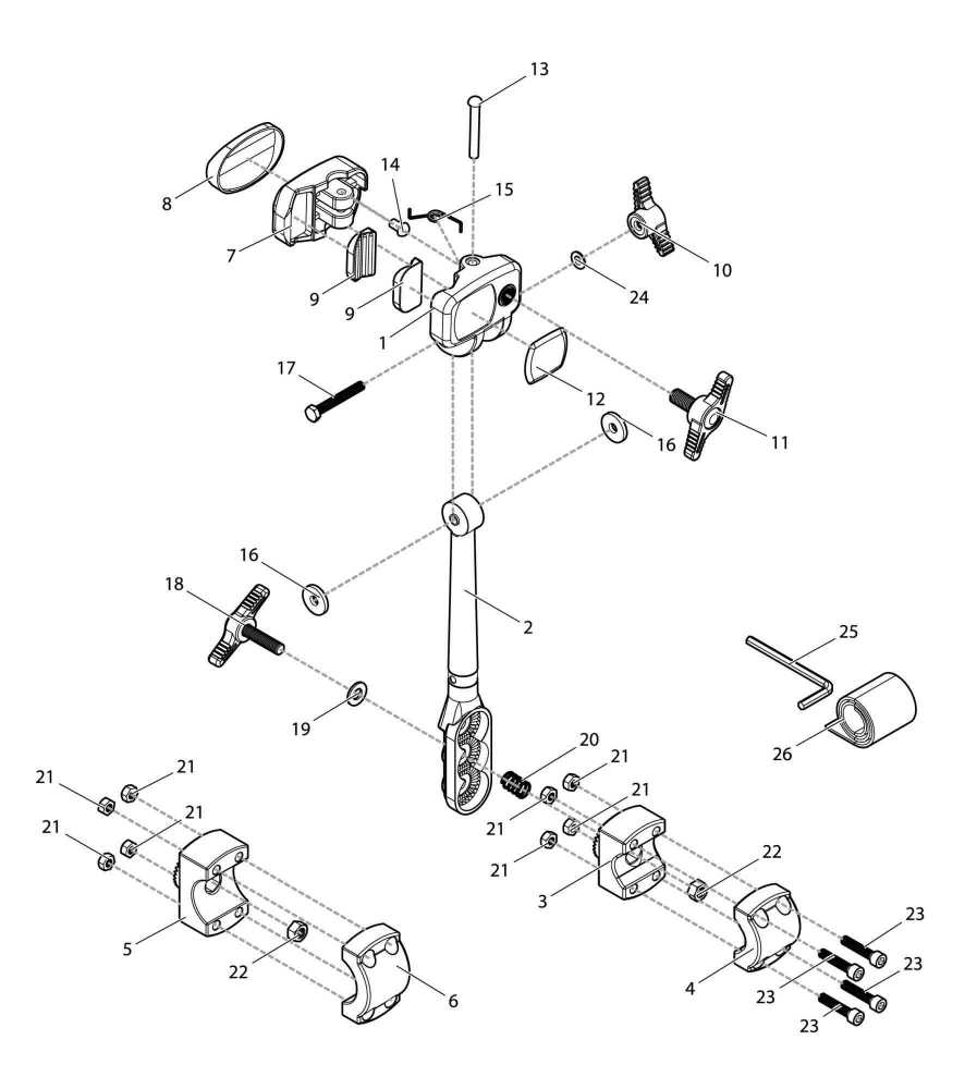 【部品】 支柱固定ネジ RE (39892) パーツNo.18 [第一精工 かさキャッチNO.6 ブラック]