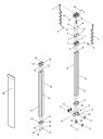 【部品】 フランジ六角ボルトM4x16 (59171) パーツNo.7 [第一精工 サーフ四脚 2号]