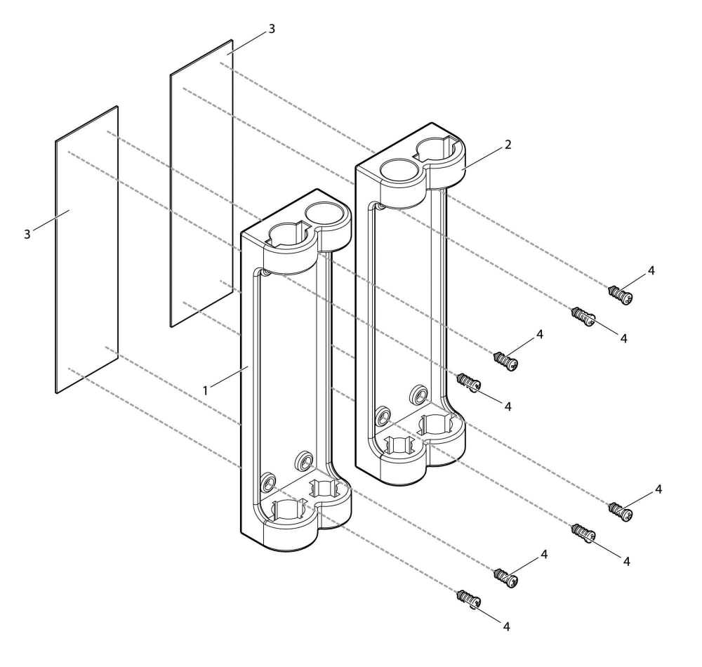 【部品】 ナベタッピングネジ3.5x12 (59053) パーツNo.4 [第一精工 ポールホルダー]