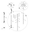 【部品】 尻手ベルト (40013) パーツNo.36 [第一精工 オートキングギャフ630 レッド]