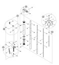 【部品】 尻栓ゴム YE (40279) パーツNo.31 [第一精工 オートキングギャフCS300 イエロー]