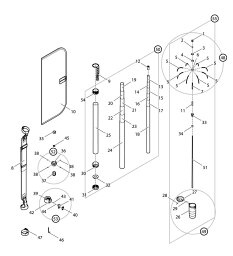 【部品】 アタッチメントゴム RE (40378) パーツNo.37 [第一精工 オートキングギャフ550X レッド]