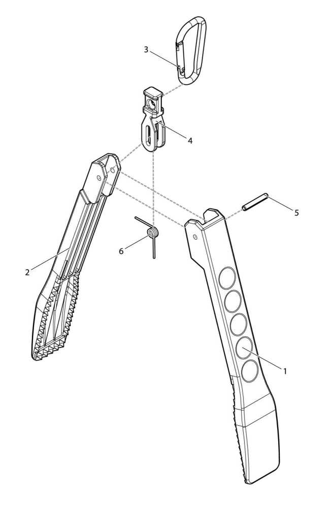 【部品】 ストッパー FG (39102) パーツNo.4 [第一精工 ワニグリップMC フォリッジグリーン]