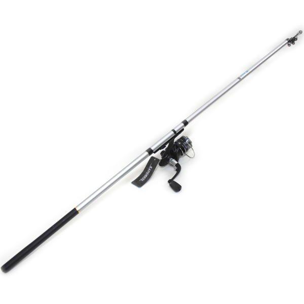 Rakuten - 釣り入門セット 270cm振出ロッド＋スピニングリール1000番（ライン付） サビキ・ちょい投げ・防波堤釣り [TI]