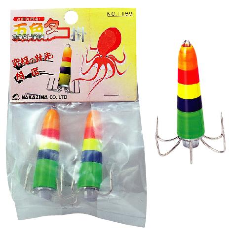 Rakuten - 五色タコ掛 70g NPK(ナカジマ)(1217)