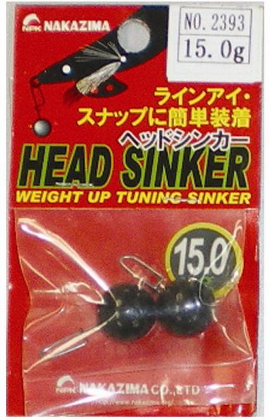 樂天商城 - ヘッドシンカー15.0g NPK(ナカジマ)(2393)