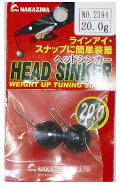 樂天商城 - ヘッドシンカー20.0g NPK(ナカジマ)(2394)
